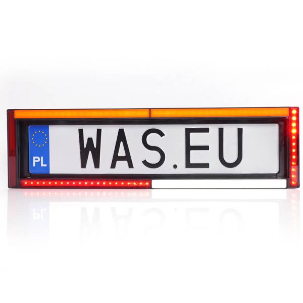 Luz traseira de LED para placa W253 7...