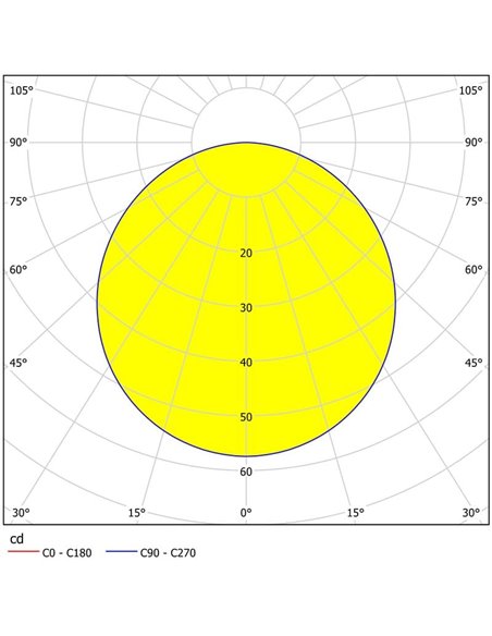 Downlight LED embutido FUEVA 5, preto IP20, 2,7W, 330Lm, 4000K, Ø8,6cm corte 7,5cm