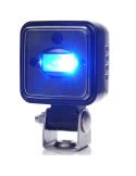 Farol de segurança LED azul com feixe linear W267 para máquinas IP6K9K 12V–70V