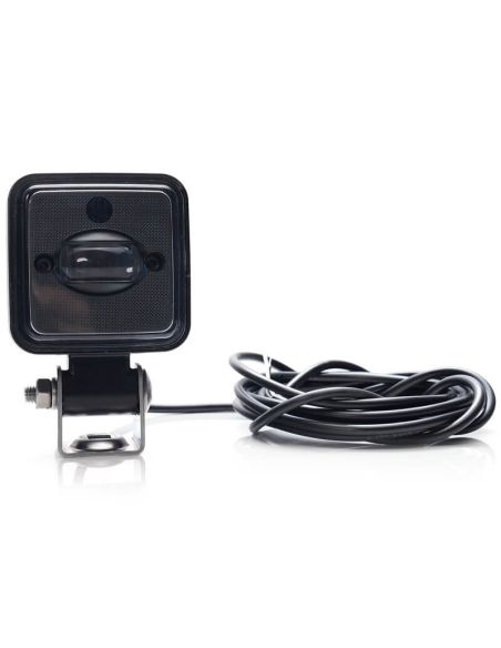 Faro LED de seguridad Azul haz Lineal W267 para Maquinaria IP6K9K 12V–70V Was