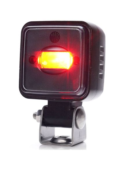 Faro LED Rojo Lineal de Seguridad W267 para Maquinaria IP6K9K 12V–70V Was