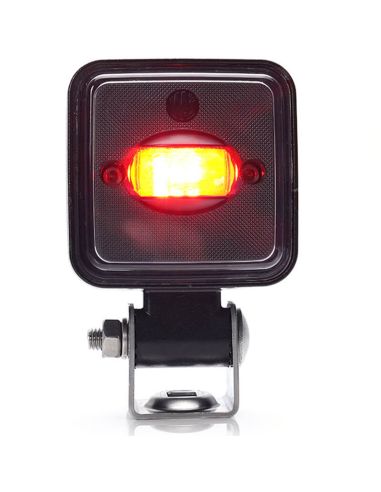 Balise de sécurité linéaire à LED rouge W267 pour machines IP6K9K 12 V–70 V Was