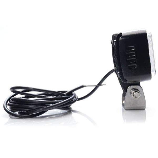 Lateral Foco LED Azul de Seguridad W267 para Maquinaria Industrial IP6K9K 12V–70V WAS