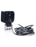 Trasera de Foco LED de Seguridad W267 Rojo 12V-70V IP6K9K con óptica focalizada | 2,5 m cable Was Encendido