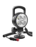 Faro LED Redondo 2000lm 12-24V con Base Magnética, Cable Espiral, Enchufe Mechero y Maletín CRC5H.53356