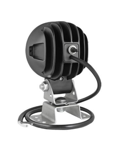 Trasera de Faro LED Redondo 2000lm 12-24V con Base Magnética, Cable Espiral, Enchufe Mechero y Maletín CRC5H.53356