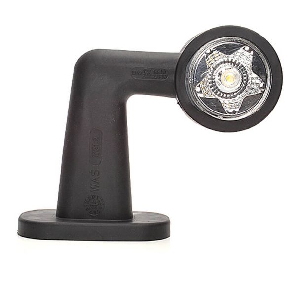 Klaxon LED STAR L court 12 V-24 V lumière rouge et blanche EMC R10 IP66/IP68 R10, A et R Was