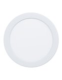 Downlight LED blanc Ø168mm FUEVA 6, CCT (2700K-4000K-6500K), 10,5W 1200Lm, IP20