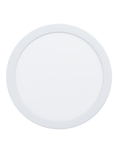 Downlight LED encastré Ø216mm blanc FUEVA 6, CCT (2700K-4000K-6500K), 18,5W 2100Lm, IP20