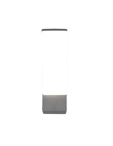 Aplique LED minimalista BEJA 12,5W 1650lm, 4000K para exterior IP44 Antracita