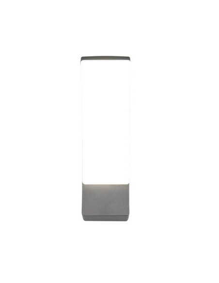Aplique LED minimalista BEJA 12,5W 1650lm, 4000K para exterior IP44 Antracita