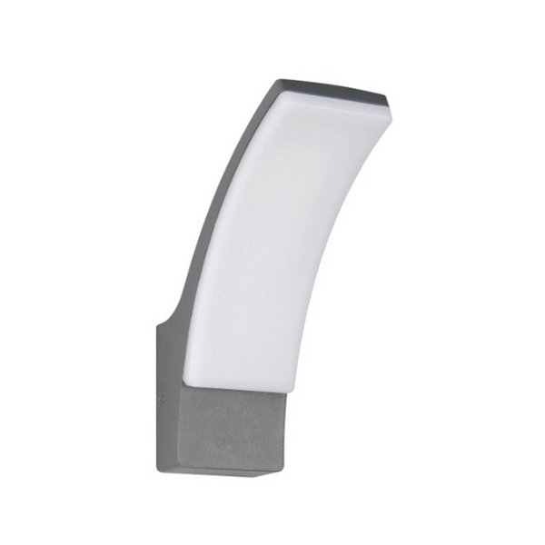 Aplique LED minimalista BEJA 12,5W 1650lm, 4000K para exterior IP44 Antracita