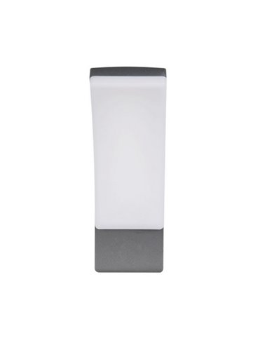 Applique murale LED minimaliste BEJA 12,5 W 1650 lm, 4 000 K pour extérieur IP44 Anthracite