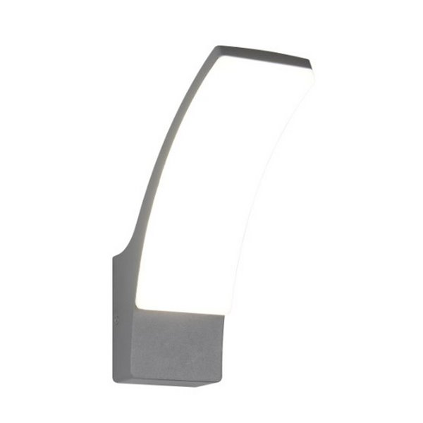 Aplique LED minimalista BEJA 12,5W 1650lm, 4000K para exterior IP44 Antracita