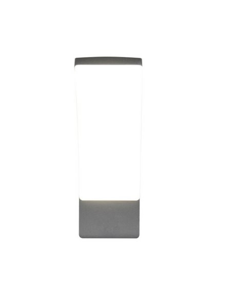 Aplique LED minimalista BEJA 12,5W 1650lm, 4000K para exterior IP44 Antracita