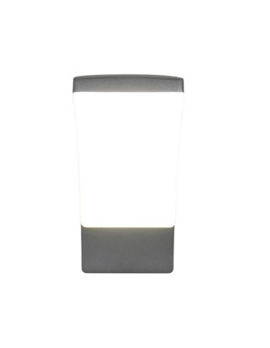 Aplique LED minimalista BEJA 12,5W 1650lm, 4000K para exterior IP44 Antracita