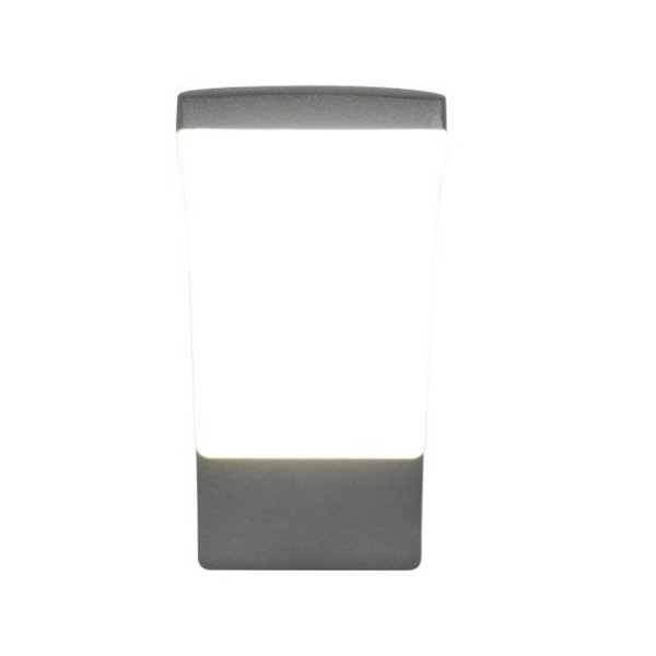 Aplique LED minimalista BEJA 12,5W 1650lm, 4000K para exterior IP44 Antracita