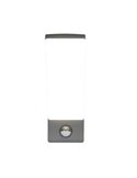 Aplique LED potente BEJA sensor de movimiento, 12,5W 1650lm, 4000K IP44 Antracita
