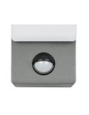 Aplique LED potente BEJA sensor de movimiento, 12,5W 1650lm, 4000K IP44 Antracita