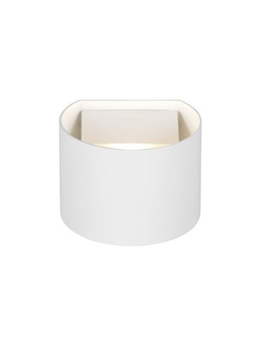 Aplique de pared sin cables para exterior GENIE redondeado sensor de movimiento, batería recargable USB IP44
