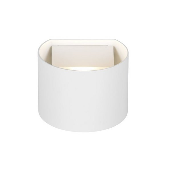 Aplique de pared sin cables para exterior GENIE redondeado sensor de movimiento, batería recargable USB IP44