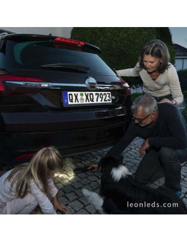 Osram Foldable 80 Ledil201 Lampe de poche LED ronde rechargeable magnétique avec crochet | Éclairage LeonLeds