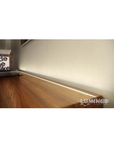 Difusor semitransparente para Tiras LED 2M Frosted ML Para Perfil A B C D G H Q W Y Z COSMO RETO J Q18 Q20 W | LeonLeds 2