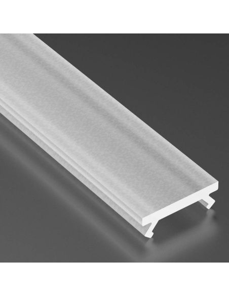 Difusor semitransparente para tiras de LED ML fosco 2M para perfil ABCDGHQWYZ COSMO RETO J Q18 Q20 W | LeonLeds