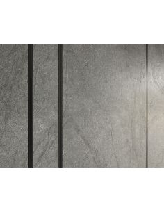 Difusor negro para Tiras LED 2M Black ML PMMA V2 Para Perfil A B C D G H Q W Y Z COSMO RETO J Q18 Q20 W... 2