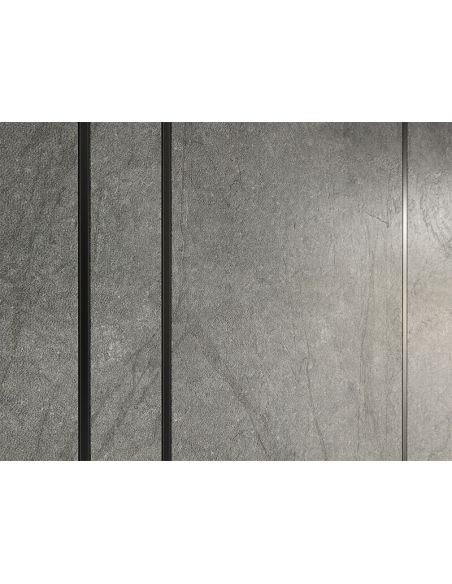 Difusor preto para tiras de LED PMMA V2 ML pretas 2M para perfil ABCDGHQWYZ COSMO RETO J Q18 Q20 W...