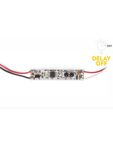 Dimmer LED Sin Contacto OPTO con Función Delay OFF para Perfiles LUMINES 12/24V