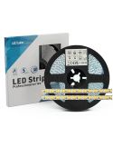 Bande LED professionnelle 24 V ONE LED CUT 10 W/m CRI90 Coupe 5 mm IP20 1410 lm/w 8 mm de diamètre 2700 K