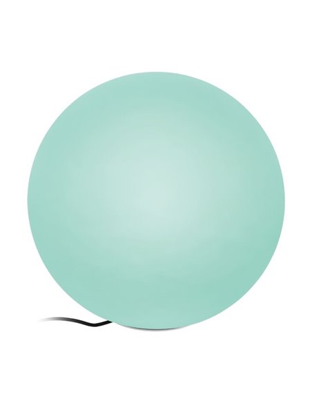 Lampadaire boule intelligent Ø50cm MONTEROLO-Z, CTT, RGB + télécommande, IP65