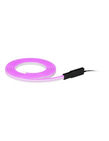 Tira LED Inteligente de exterior 5m FLATNEON Z, 24W 2000Lm, CTT 3000K/6500K RGB, IP65
