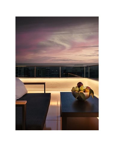 Tira LED Inteligente de exterior 5m FLATNEON Z, 24W 2000Lm, CTT 3000K/6500K RGB, IP65