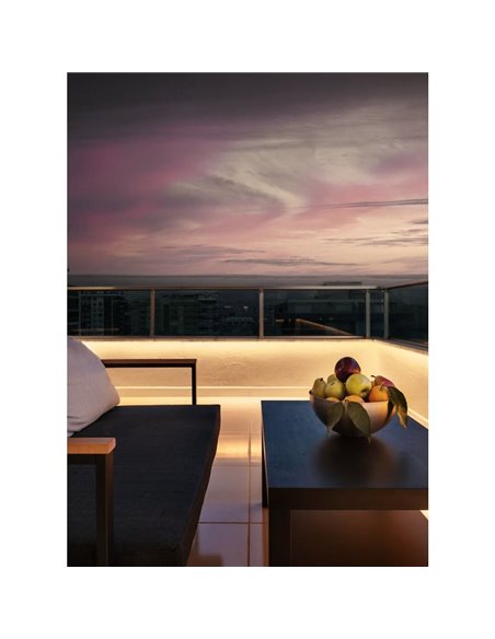 Tira LED Inteligente de exterior 5m FLATNEON Z, 24W 2000Lm, CTT 3000K/6500K RGB, IP65