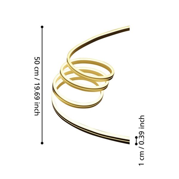 Tira LED Inteligente de exterior 3m FLATNEON Z, 21W 2000Lm, CTT 3000K/6500K RGB, IP65