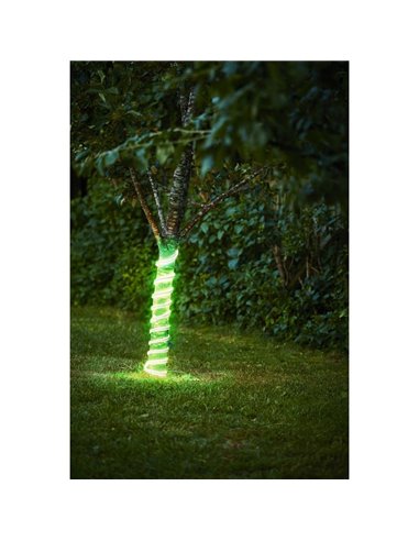 Tira LED Inteligente de exterior 3m FLATNEON Z, 21W 2000Lm, CTT 3000K/6500K RGB, IP65