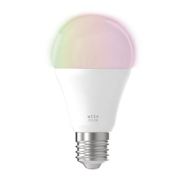 Bombilla LED inteligente E27 CONNECT-Z, 9W 2700K/6500K RGB+TW, regulable en intensidad