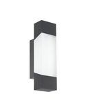Aplique LED de pared exterior GORZANO, antracita 4,8W 550Lm 3000K, IP44