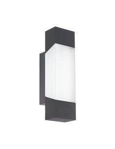 Aplique LED de pared exterior GORZANO, antracita 4,8W 550Lm 3000K, IP44