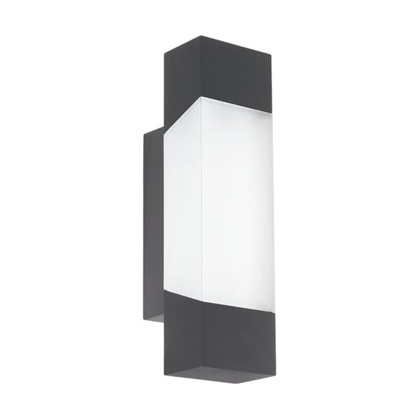 Aplique LED de pared exterior GORZANO, antracita 4,8W 550Lm 3000K, IP44