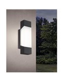 Aplique LED de pared exterior GORZANO, antracita 4,8W 550Lm 3000K, IP44