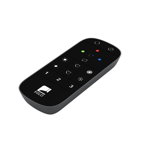 Controle remoto da linha Smart Home CONNECT-Z REMOTE, com suporte de parede e pilhas incluídas