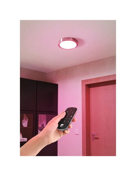 Mando de Control remoto de la gama Smart Home CONNECT-Z REMOTE, con soporte de pared y pilas incluidas