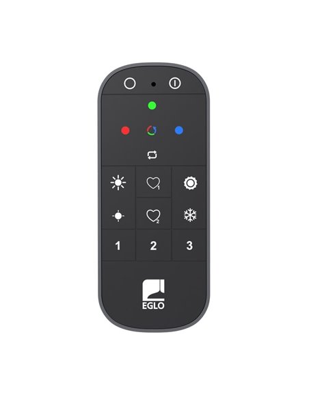 Mando de Control remoto de la gama Smart Home CONNECT-Z REMOTE, con soporte de pared y pilas incluidas