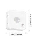 Sensor de movimiento CONNECT-Z para interior y exterior, inteligente y articulado