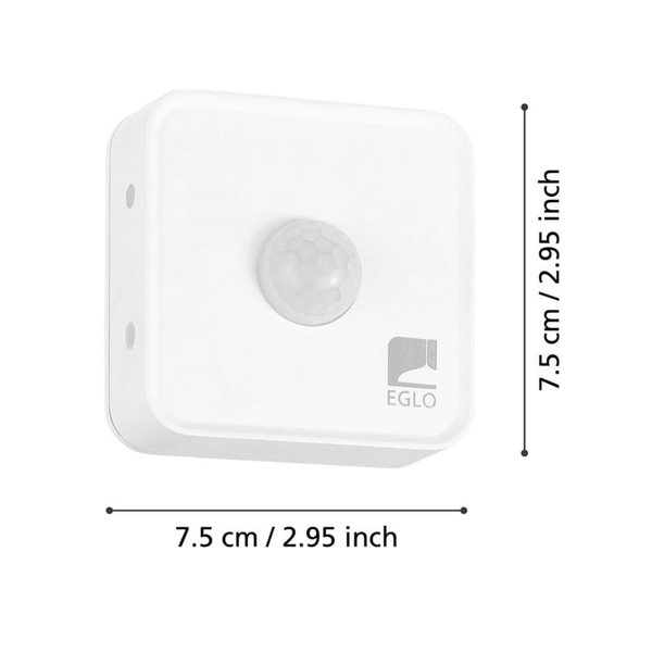 Sensor de movimiento CONNECT-Z para interior y exterior, inteligente y articulado