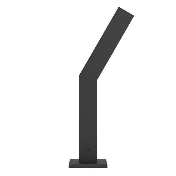 Luminária de pedestal LED para exterior UGENTO, preta, 2x4,5 W, 960 Lm, 3000 K, IP44