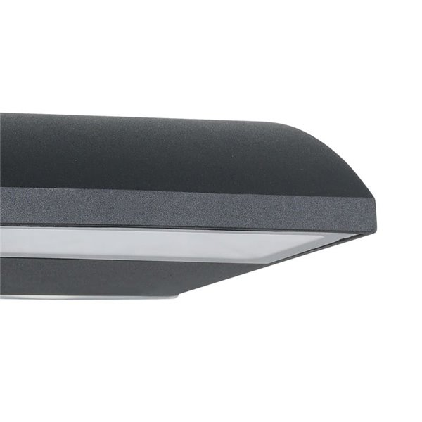 Aplique LED de pared para exteriores SORRONARO, con luz cálida hacia arriba, 10,5W 1000Lm 3000K, IP64